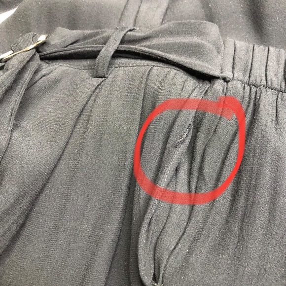 HARLOWE & GRAHAM Black Casual Mid-Rise Pants Size XS - Picture 9 of 9